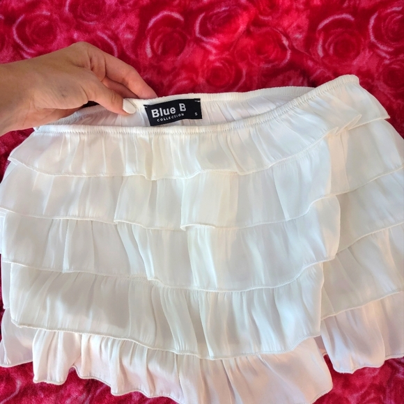 SOLD Ruffle Crop Tube Top - Picture 2 of 2